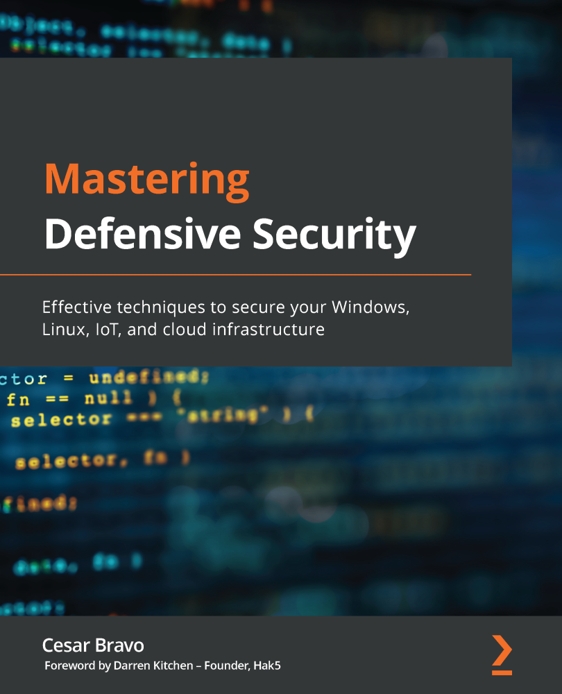 Mastering Defensive Security ebook cover