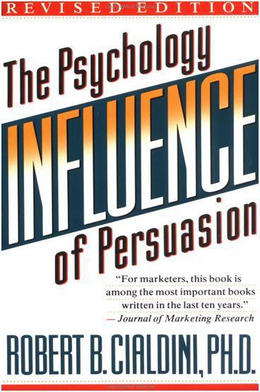 Influence: The Psychology of Persuasion ebook cover