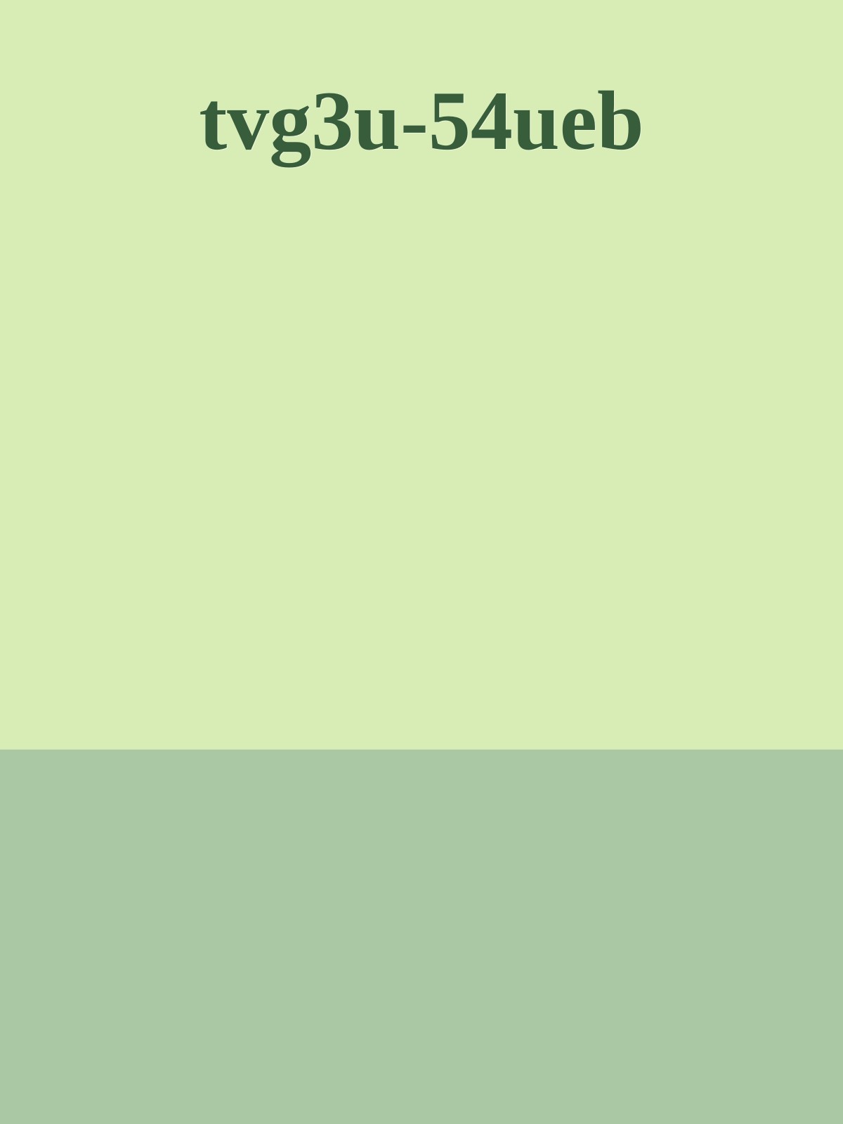 tvg3u-54ueb ebook cover