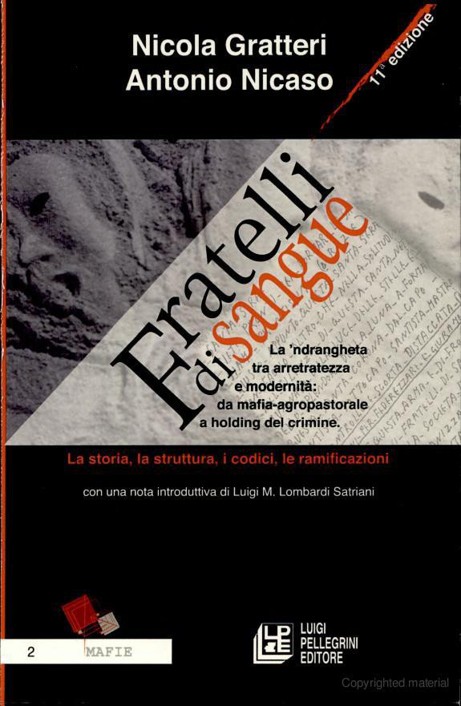 Fratelli Di Sangue: La 'Ndrangheta Tra Arretratezza E Modernit&Atilde;&nbsp; : Da Mafia Agro-Pastorale a Holding Del Crimine : La Storia, La Struttura, I Codici, Le Ramificazioni ebook cover