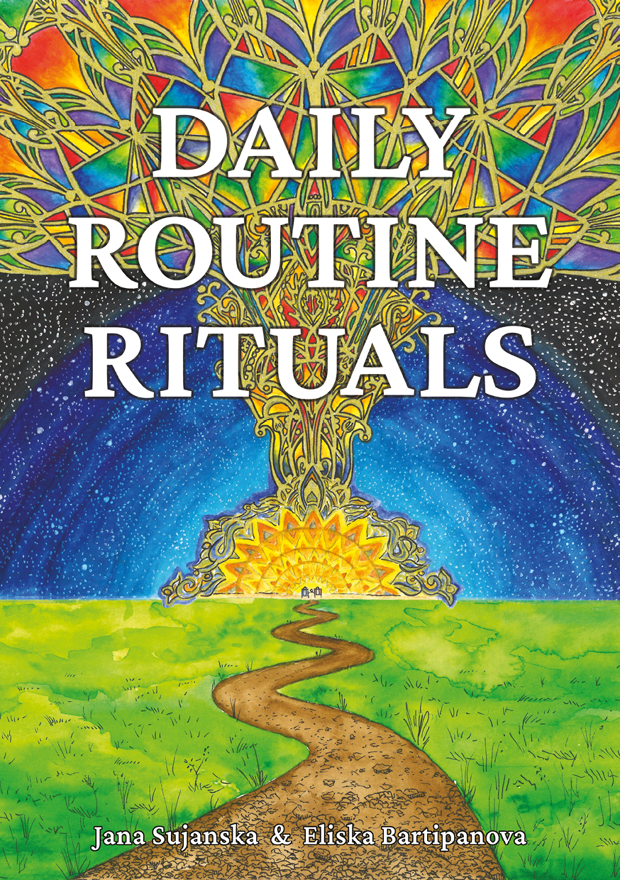 Daily Routine Rituals + Routine Tracker + Reminder Cards ebook cover