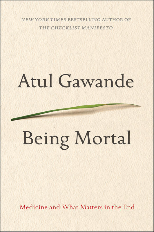 Being Mortal ebook cover