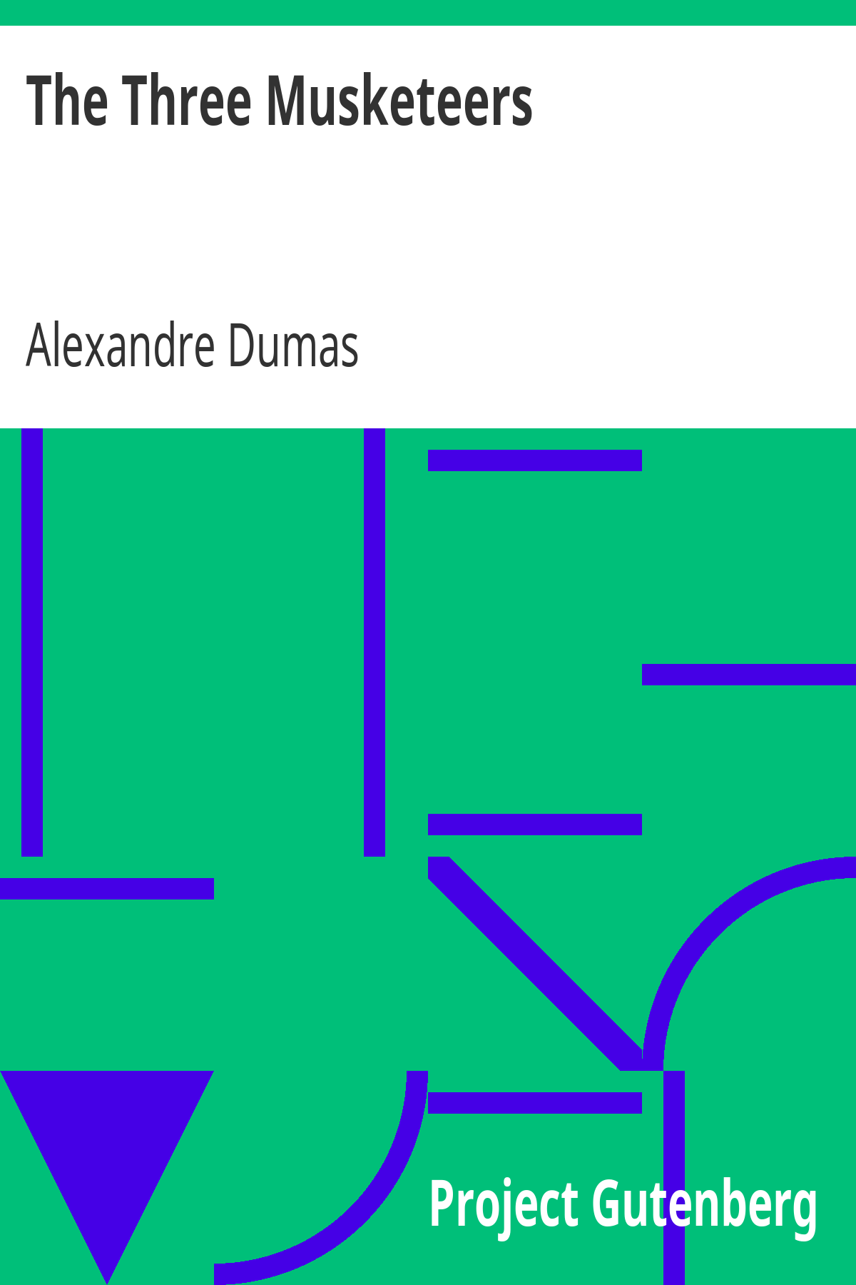 The Three Musketeers ebook cover