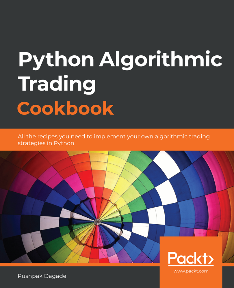 Python Algorithmic Trading Cookbook ebook cover