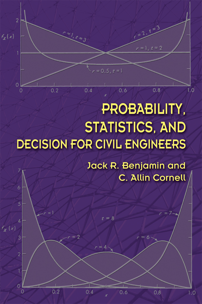 Probability, Statistics, and Decision For Civil Engineers ebook cover