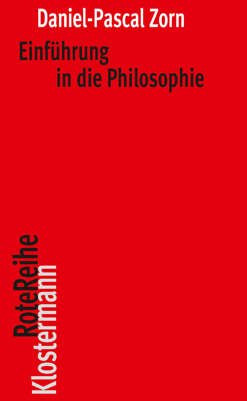 Einf&Atilde;&frac14;hrung in die Philosophie ebook cover