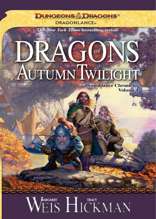 Dragons of Autumn Twilight ebook cover