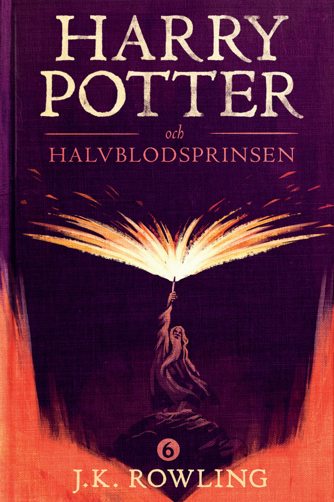 Harry Potter och Halvblodsprinsen ebook cover