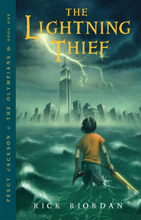 Percy Jackson and the Olympians Book 1 The Lightning Thief ebook cover