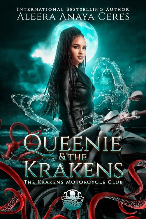 Queenie & the Krakens: The Krakens Motorcycle Club: A Standalone Reverse Harem Romance ebook cover