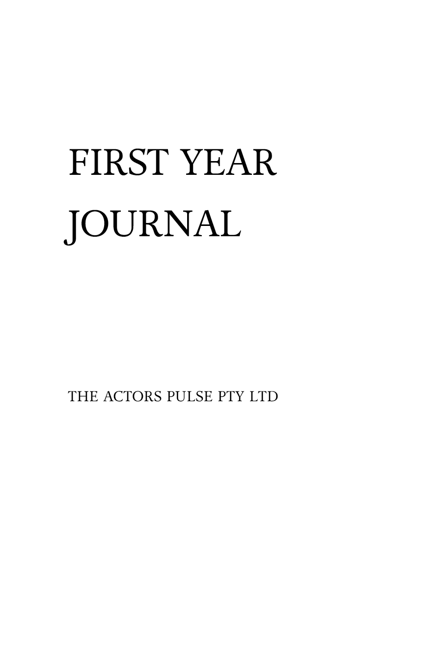 Journal 2022 ebook cover