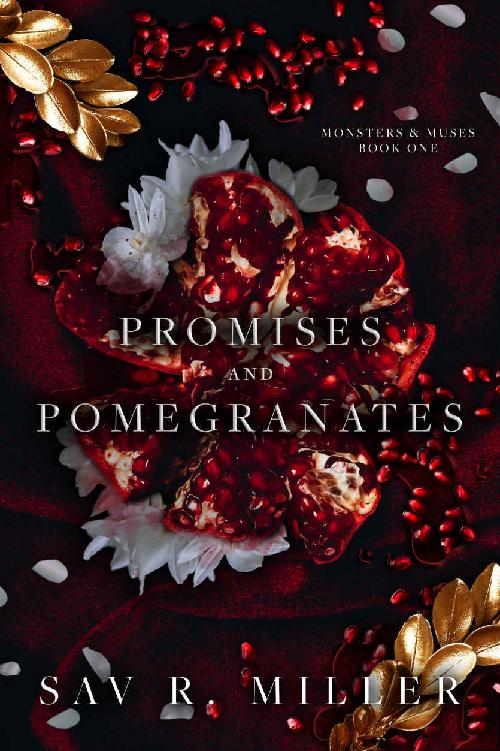 Promises and Pomegranates: A Dark Contemporary Romance (Monsters & Muses Book 1) ebook cover