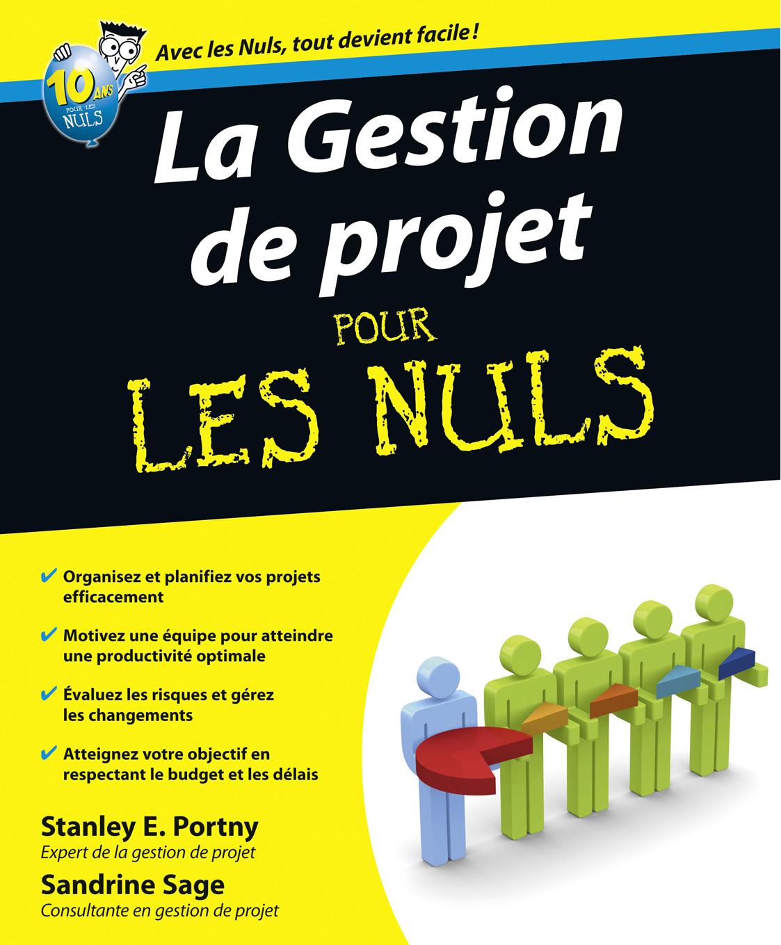La Gestion de projets Pour les Nuls ebook cover