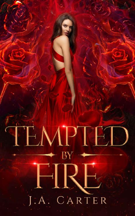 Tempted by Fire: A Paranormal Vampire Romance (Blood Oath Book 2) ebook cover