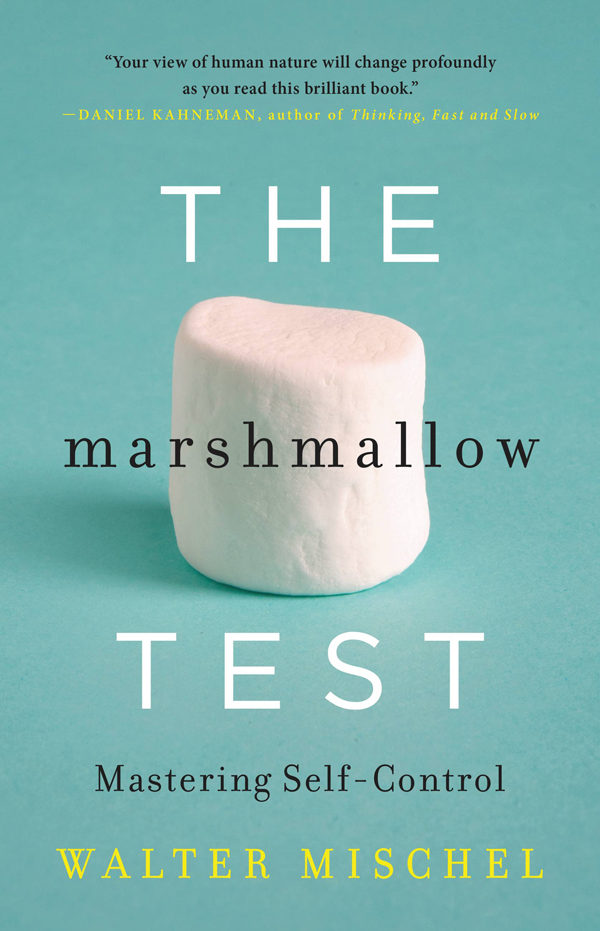 The Marshmallow Test: Mastering Self-Control ebook cover