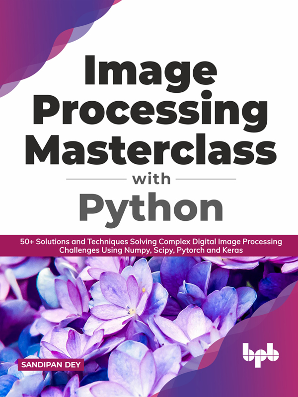 Image Processing Masterclass with Python ebook cover