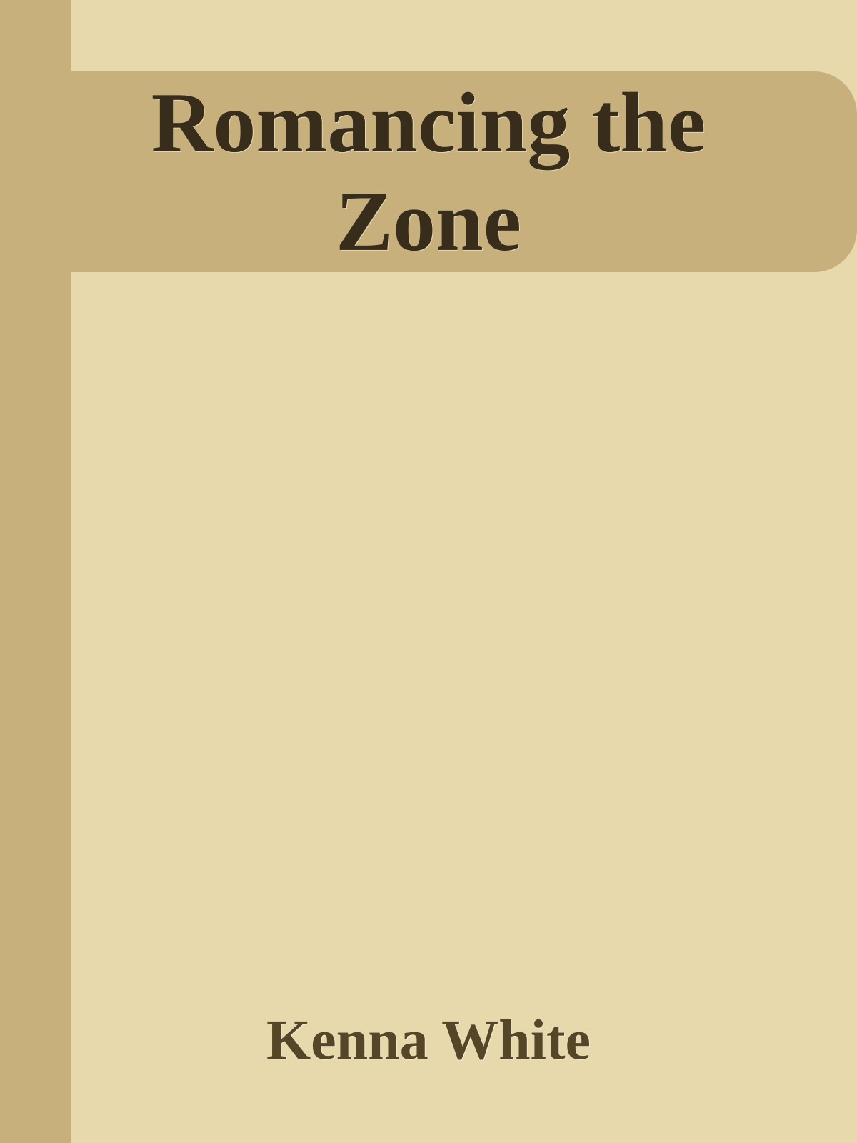 Romancing the Zone ebook cover