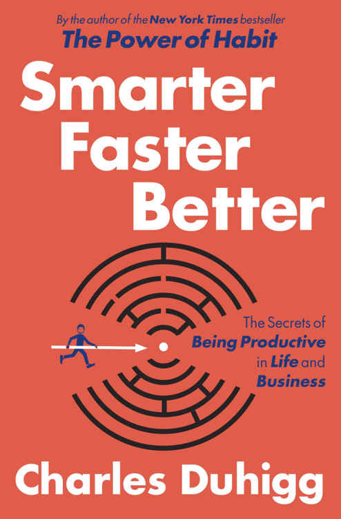 Smarter Faster Better: The Secrets of Being Productive in Life and Business ebook cover