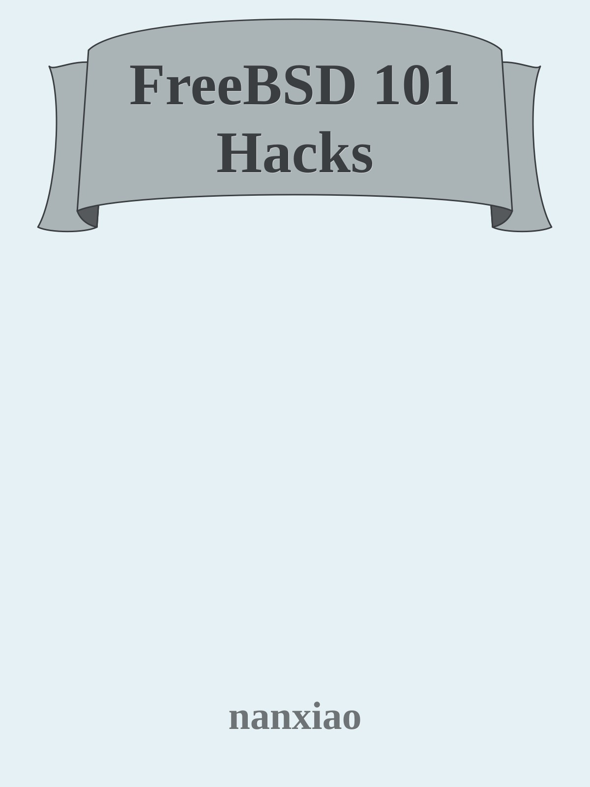 FreeBSD 101 Hacks ebook cover