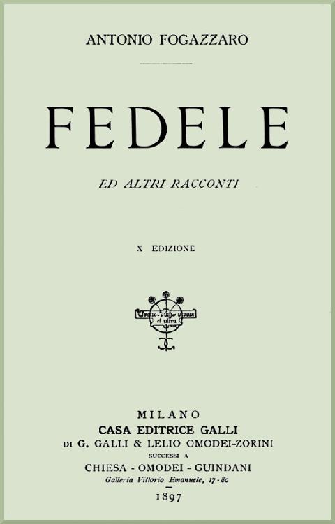 Fedele ed altri racconti ebook cover