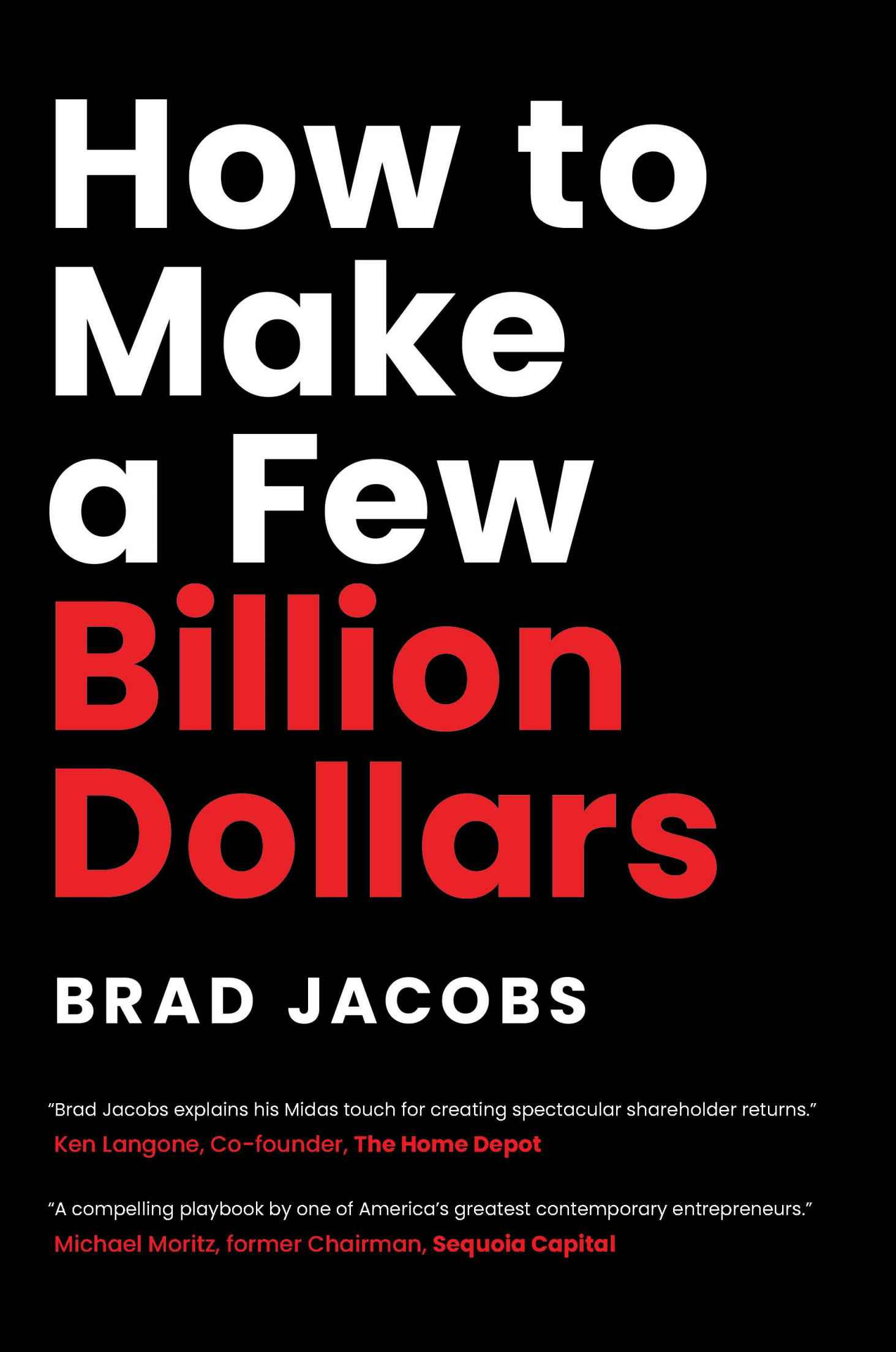 How to Make a Few Billion Dollars ebook cover