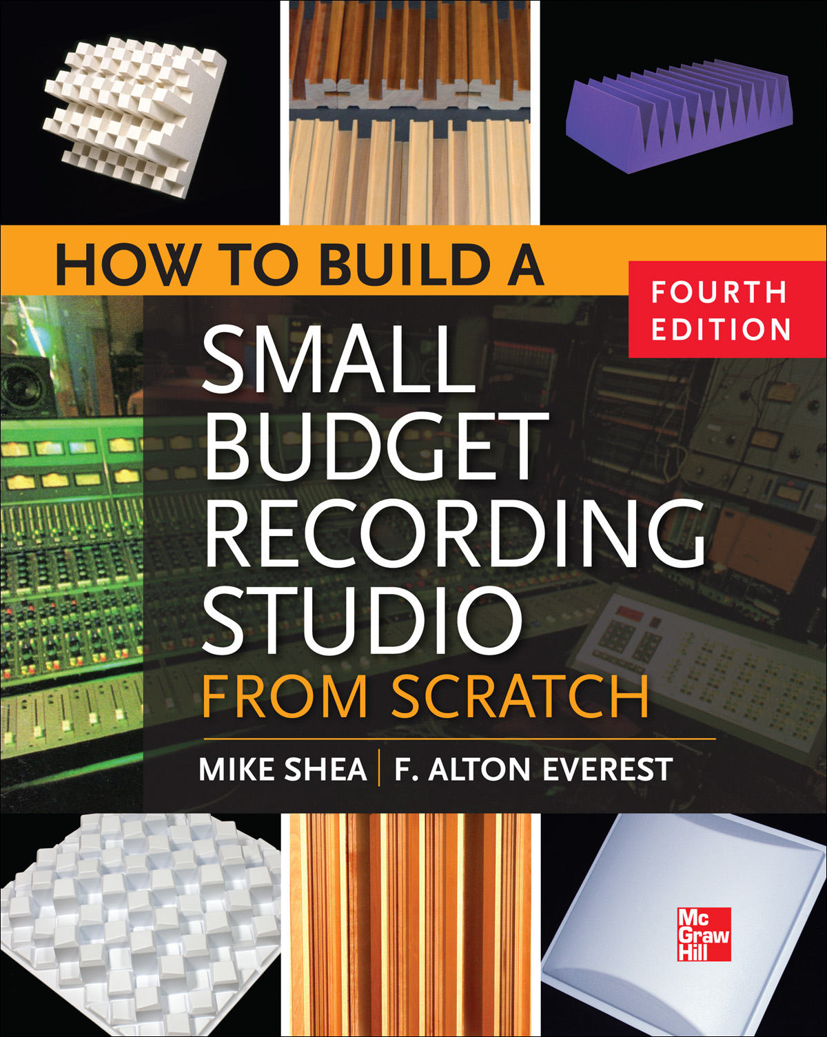 How to Build a Small Budget Recording Studio from Scratch 4-E ebook cover