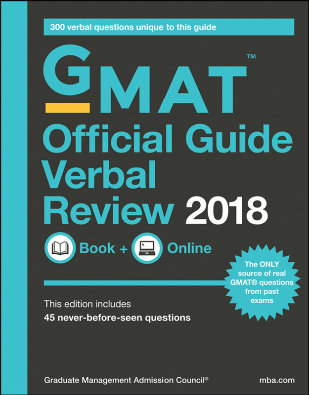 GMAT Official Guide 2018 Verbal Review ebook cover