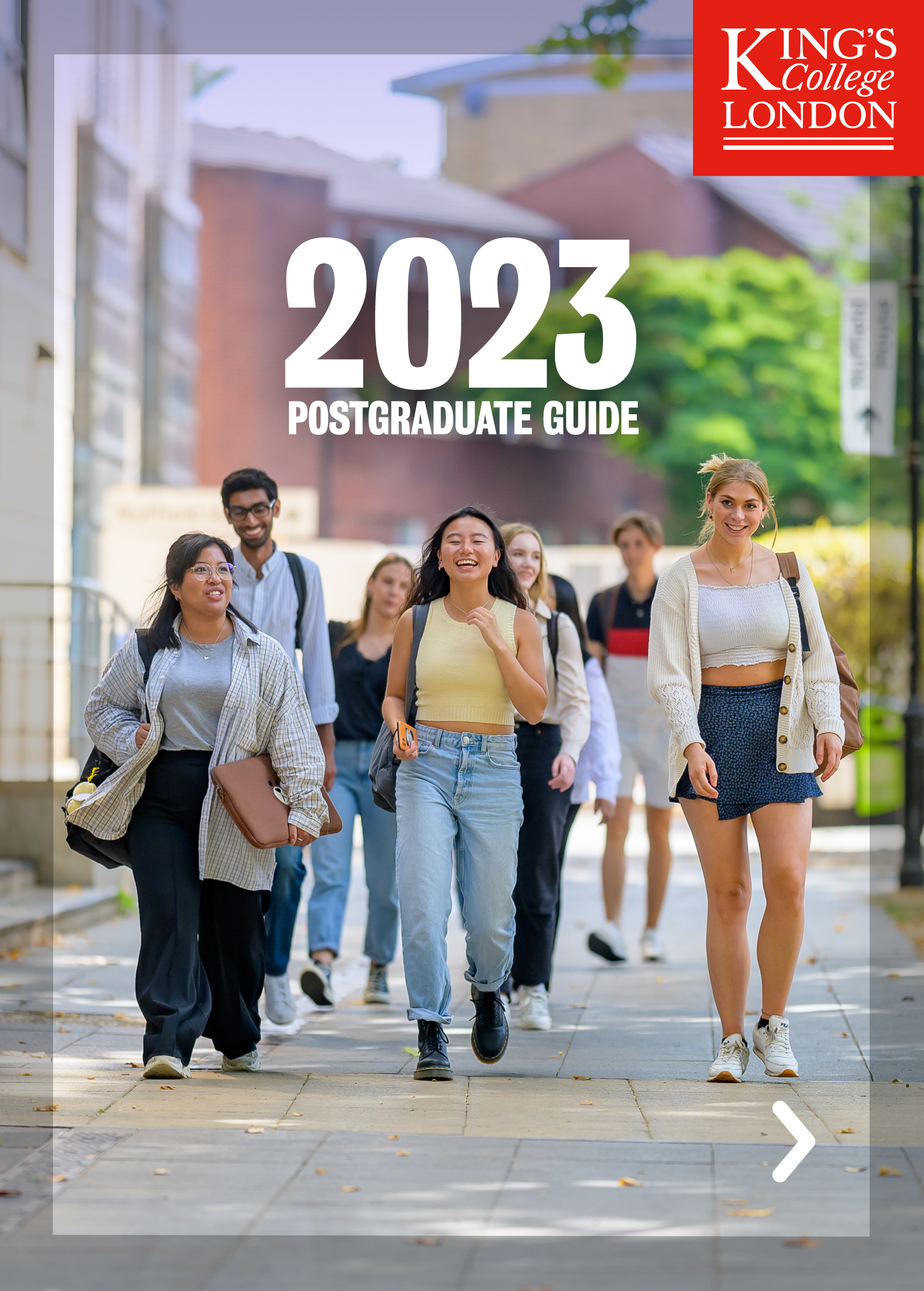 Postgraduate Guide 2023 - King&acirc;&euro;&trade;s College London ebook cover