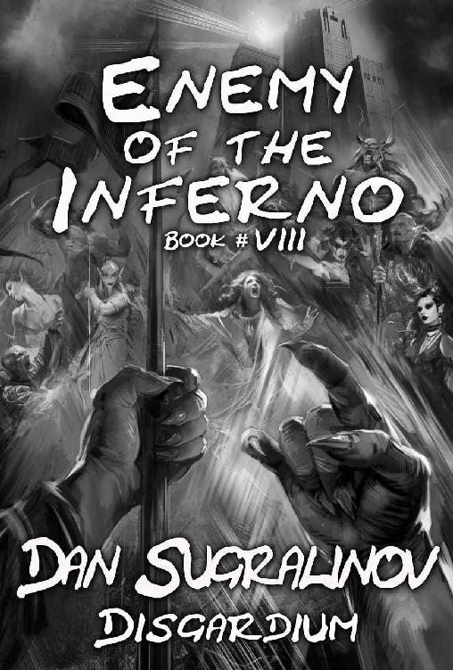 Enemy of the Inferno (Disgardium Book #8): LitRPG Series ebook cover