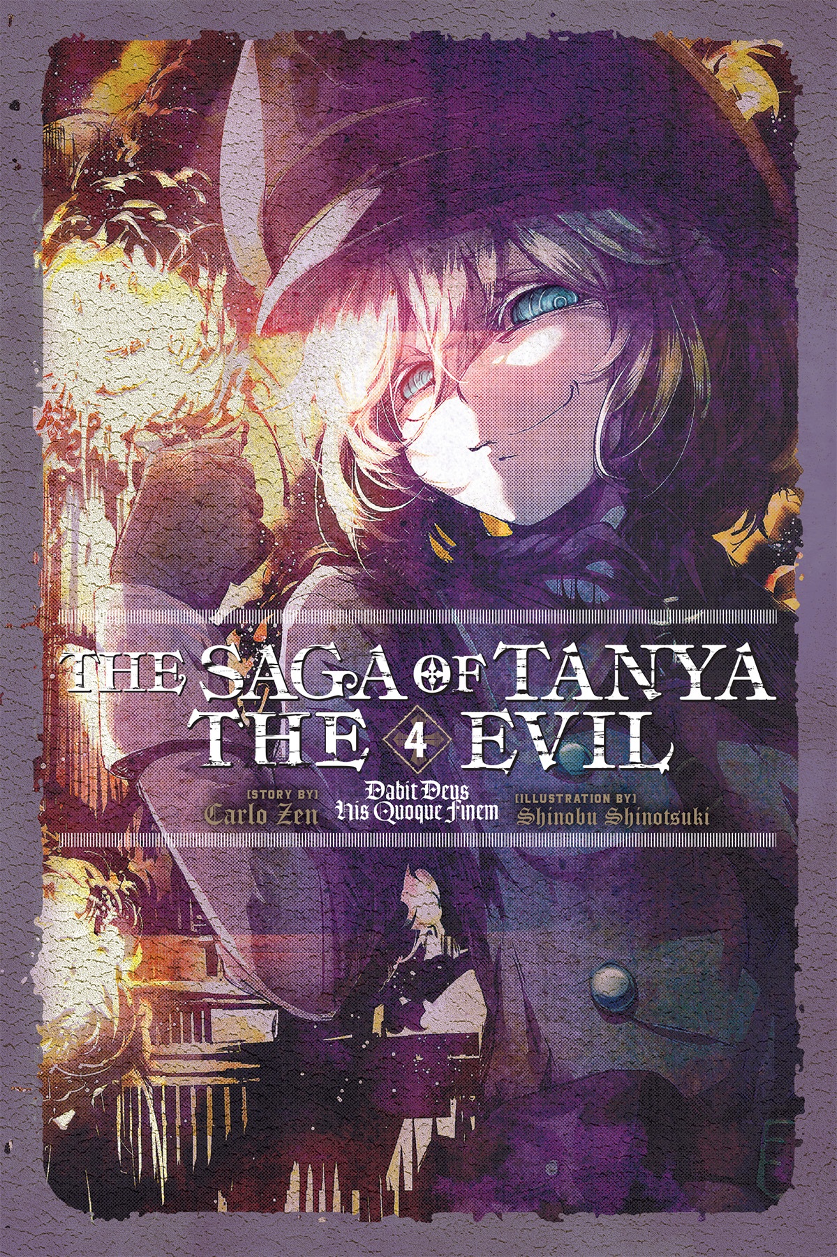 The Saga of Tanya the Evil, Vol. 4: Dabit Deus His Quoque Finem ebook cover