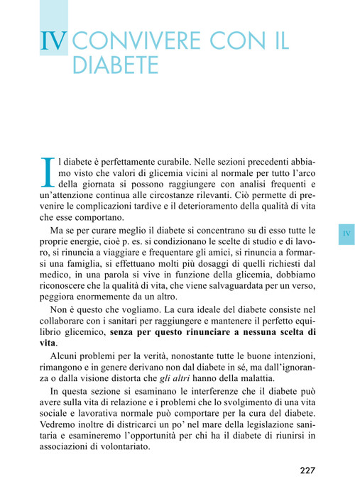 Convivere con il diabete ebook cover