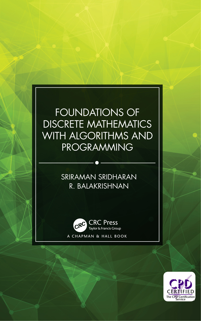 Foundations of Discrete Mathematics with Algorithms and Programming ebook cover