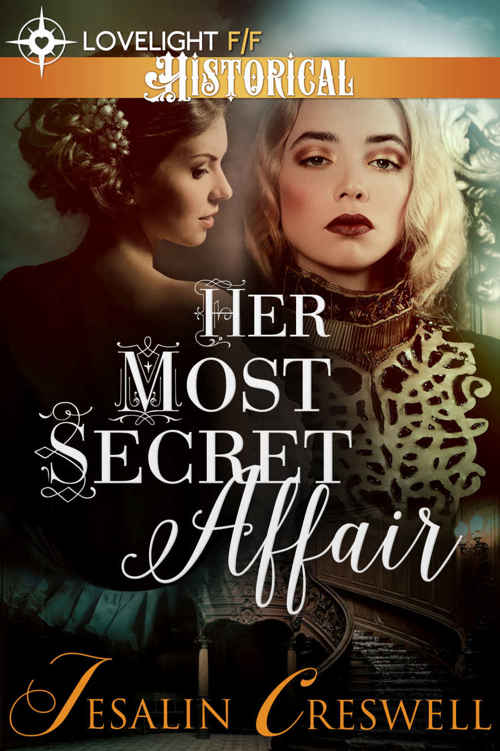 Her Most Secret Affair (Historical Lesbian Romance) ebook cover
