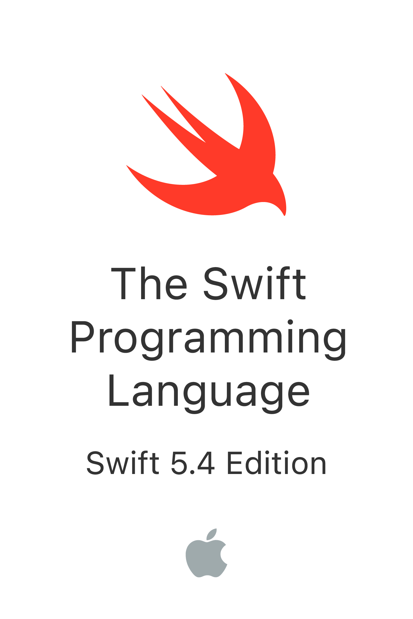The Swift Programming Language (Swift 5.4) ebook cover