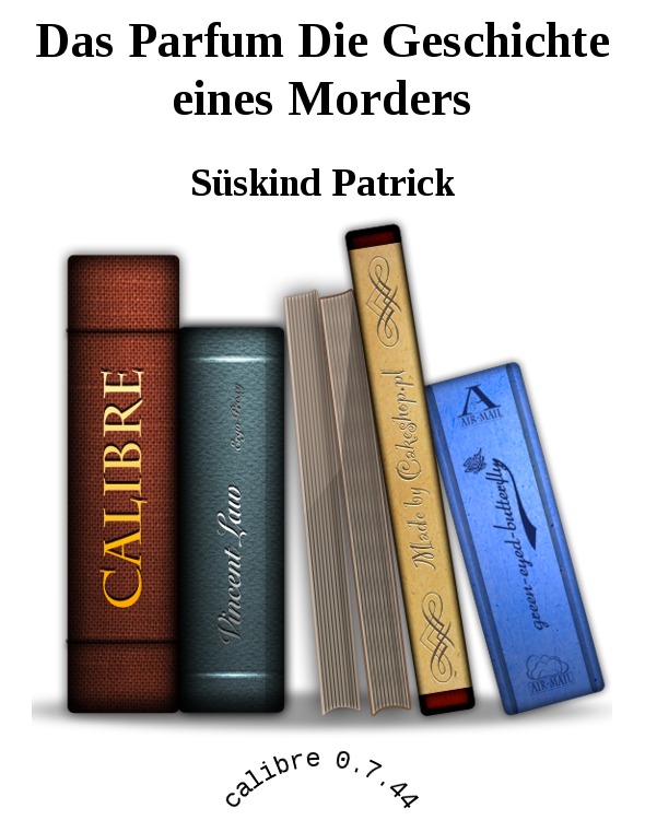 Das Parfum Die Geschichte eines Morders ebook cover