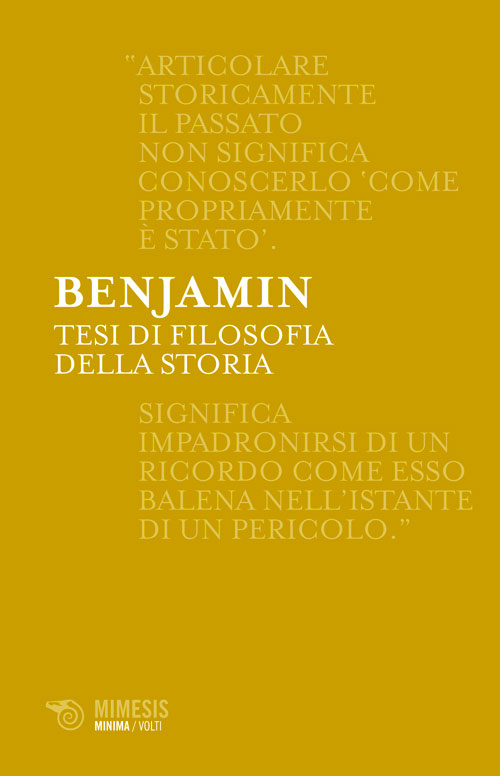 Tesi di filosofia della storia ebook cover