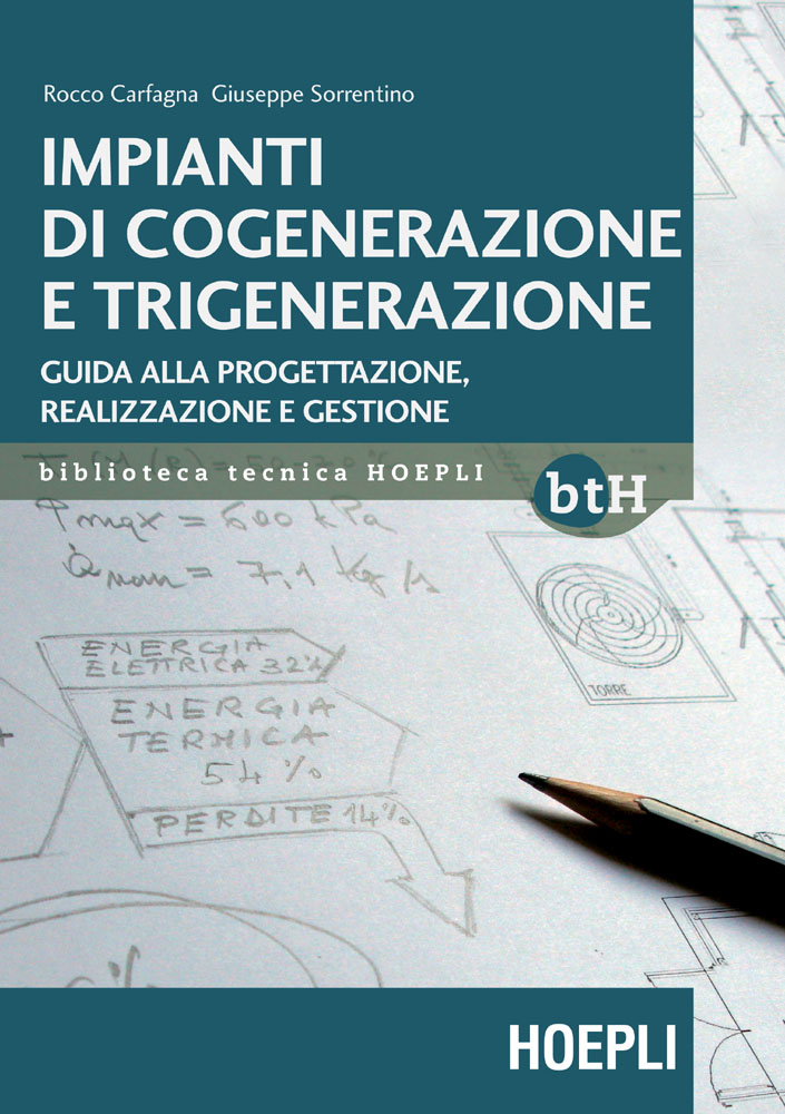 Impianti di cogenerazione e trigenerazione ebook cover