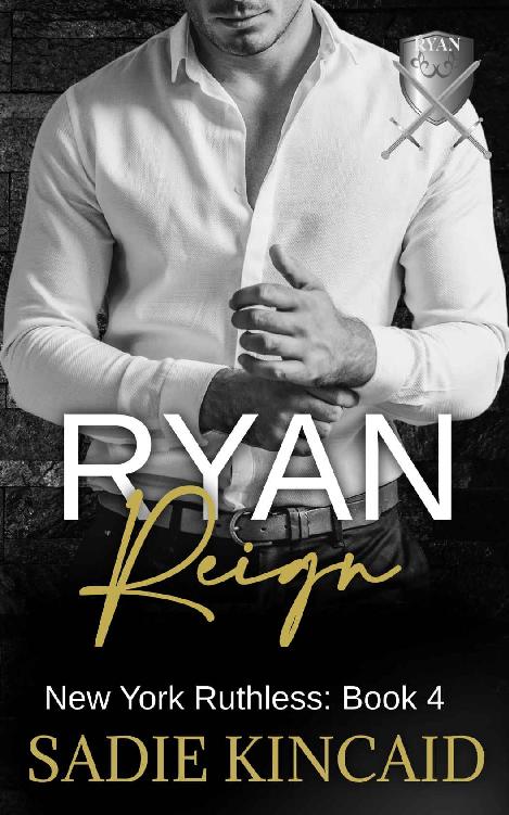 Ryan Reign: A Dark Mafia, Reverse Harem Romance. Book 4 of New York Ruthless ebook cover