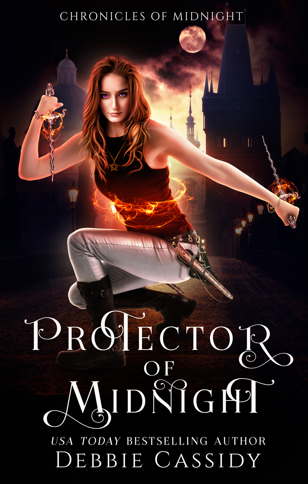 Protector of Midnight: an Urban Fantasy Novel (Chronicles of Midnight Book 1) ebook cover