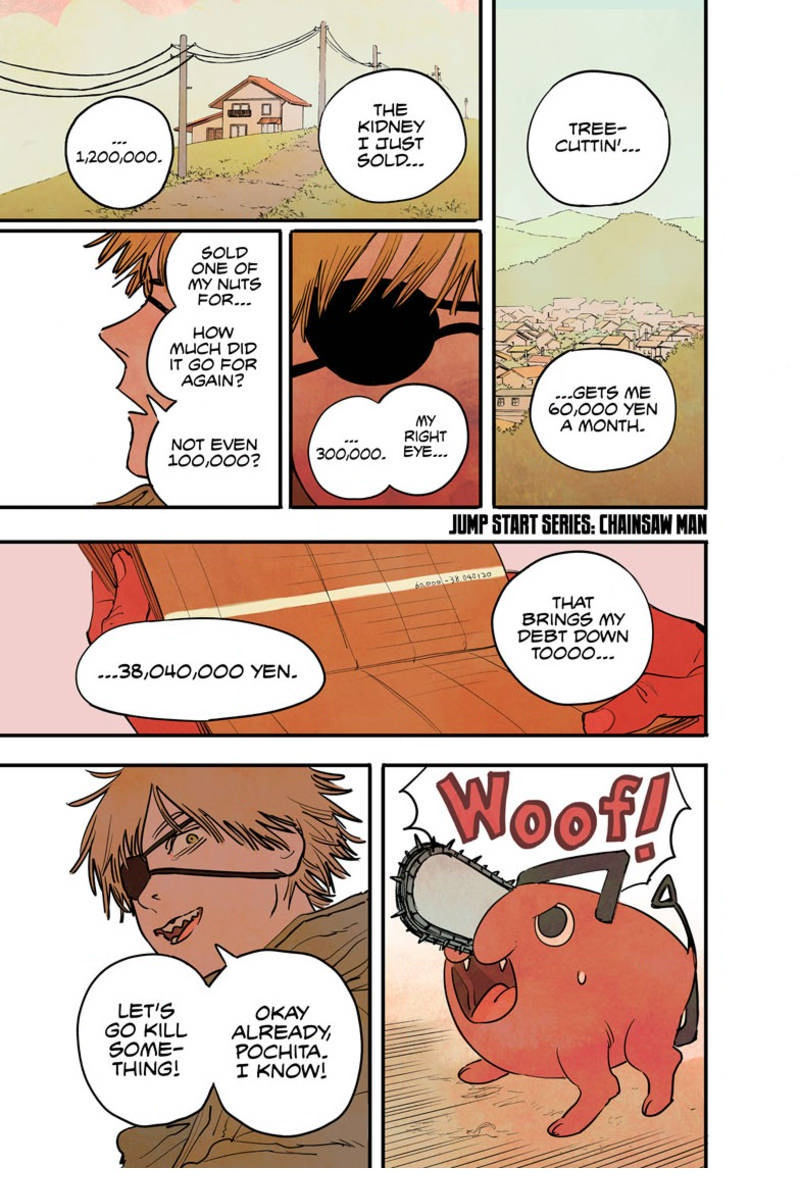 Chainsawman 1 ebook cover