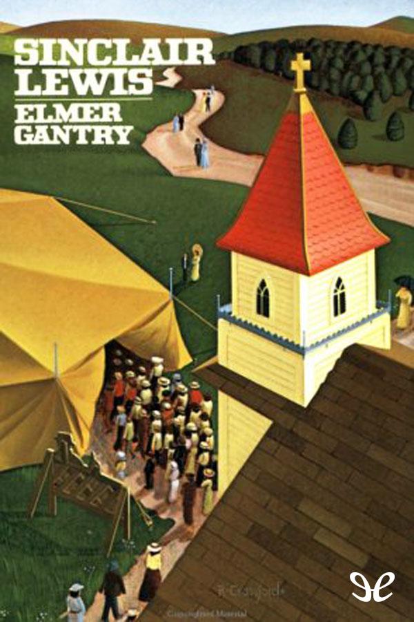 Elmer Gantry ebook cover