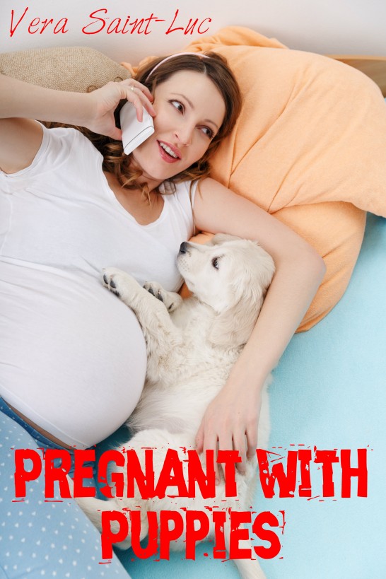 Pregnant with Puppies (Bestiality Animal Breeding Sex Erotica) ebook cover