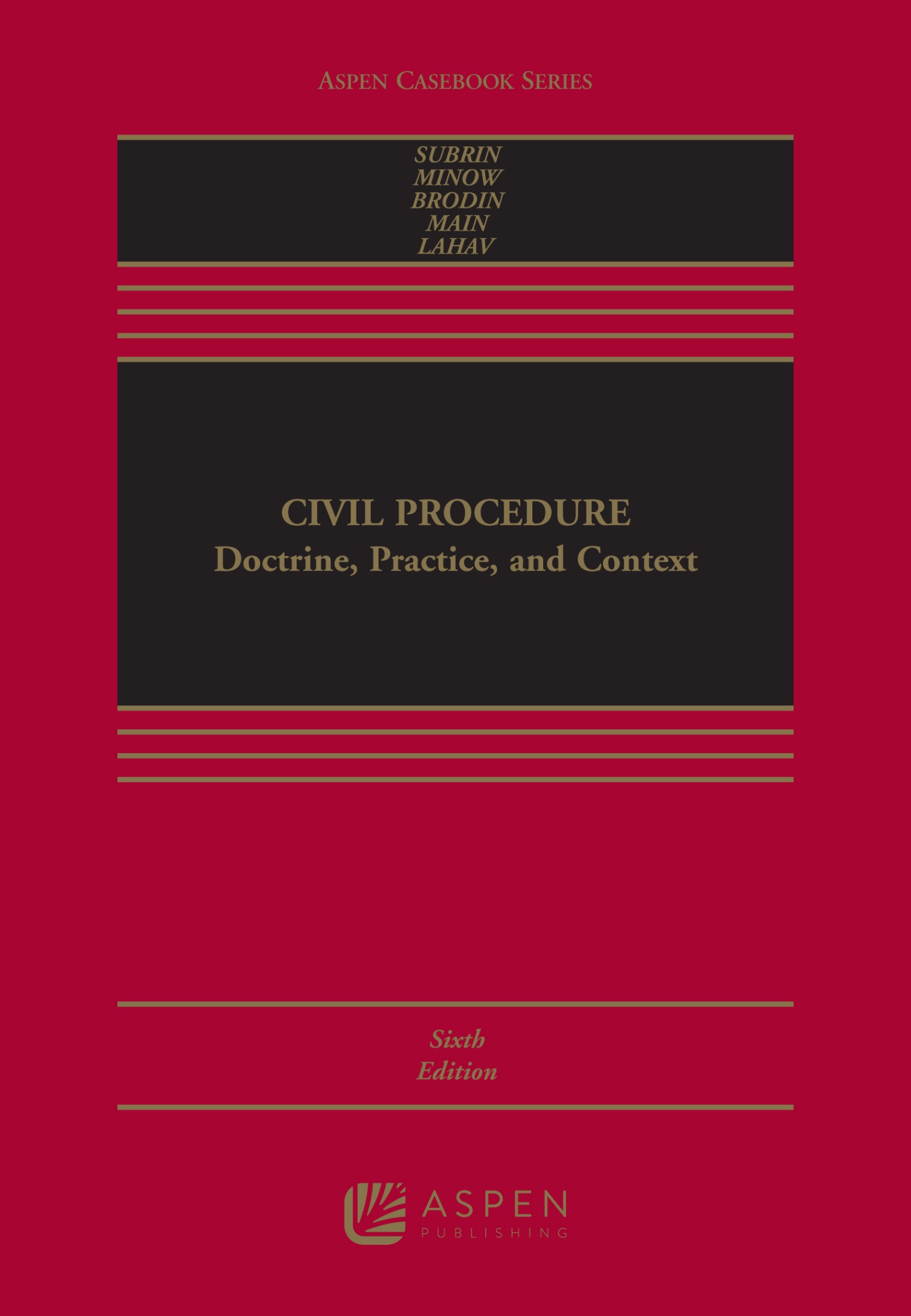 Civil Procedure ebook cover