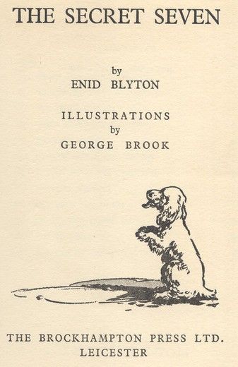 The Secret Seven ebook cover