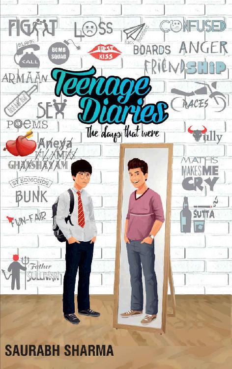 TEENAGE DIARIES The Days That Were ebook cover