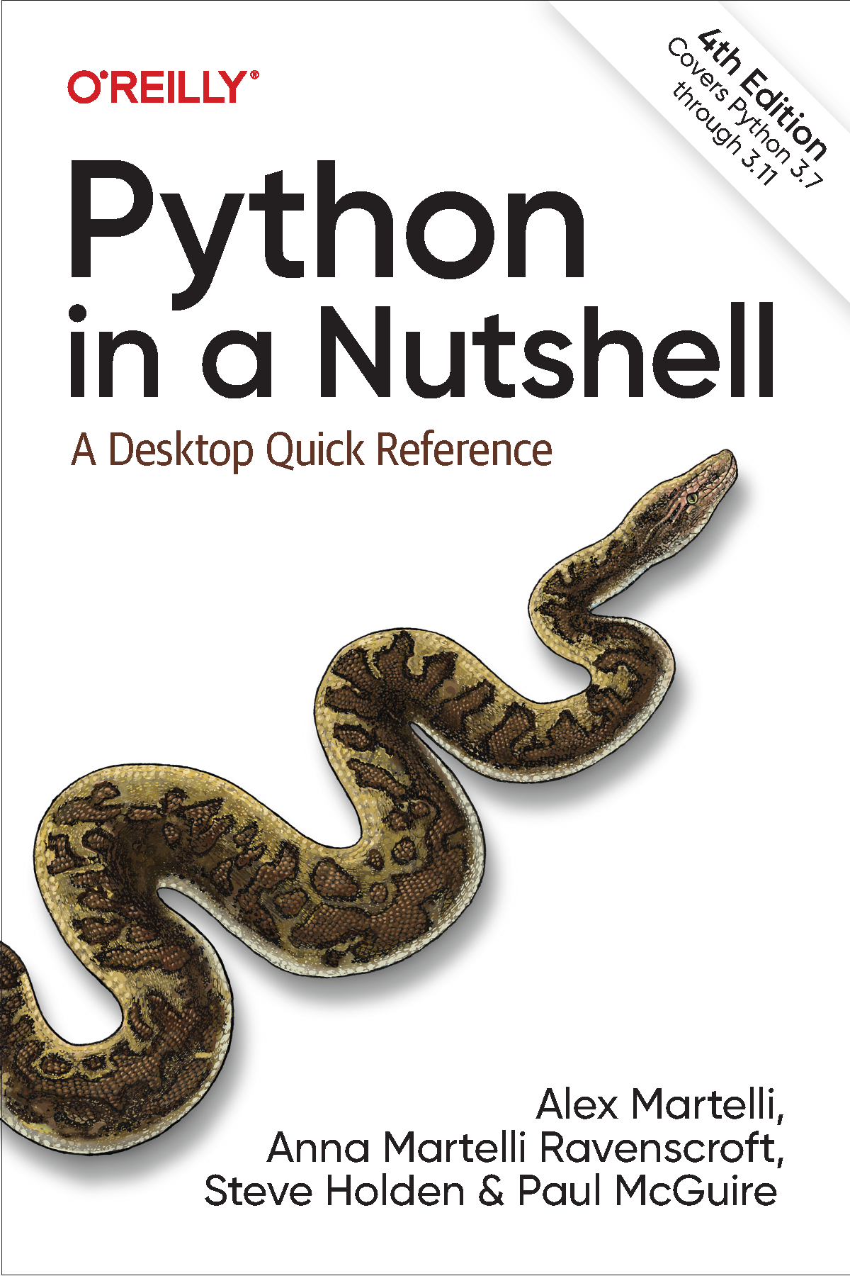Python in a Nutshell ebook cover