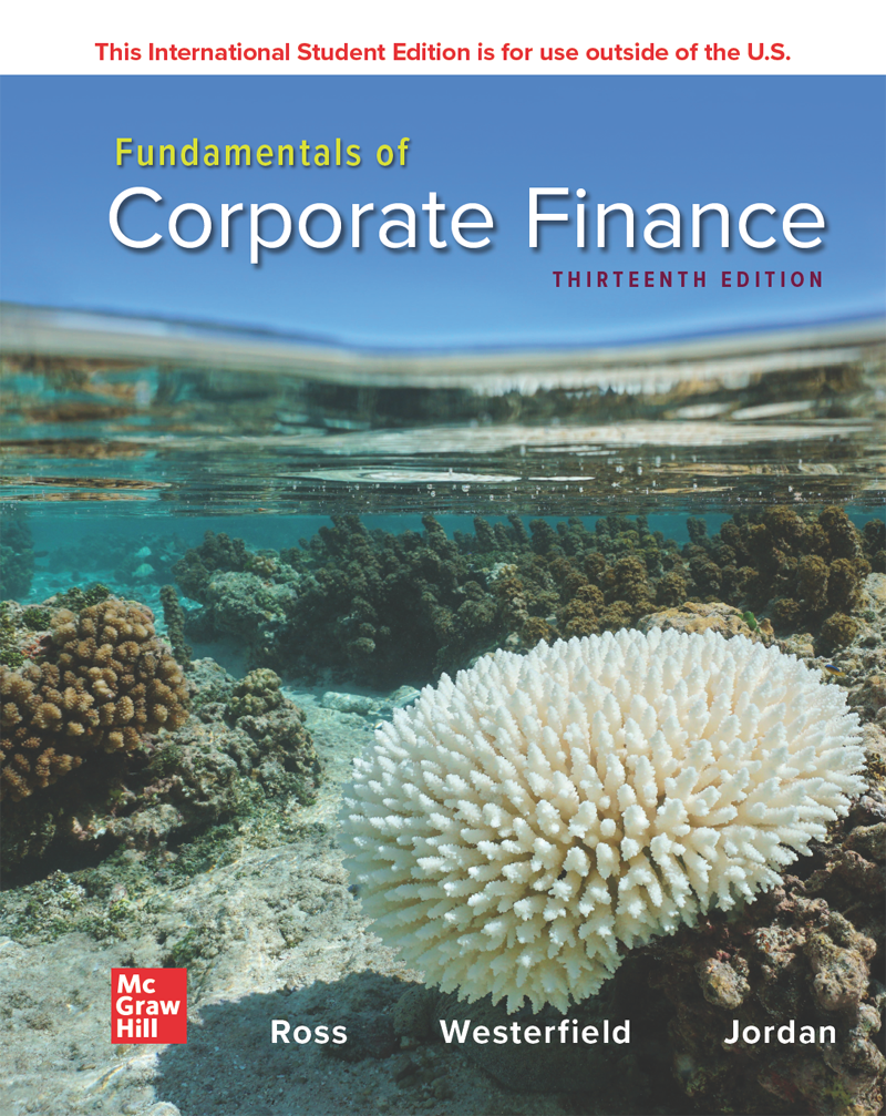 ISE EBook Online Access for Fundamentals of Corporate Finance ebook cover