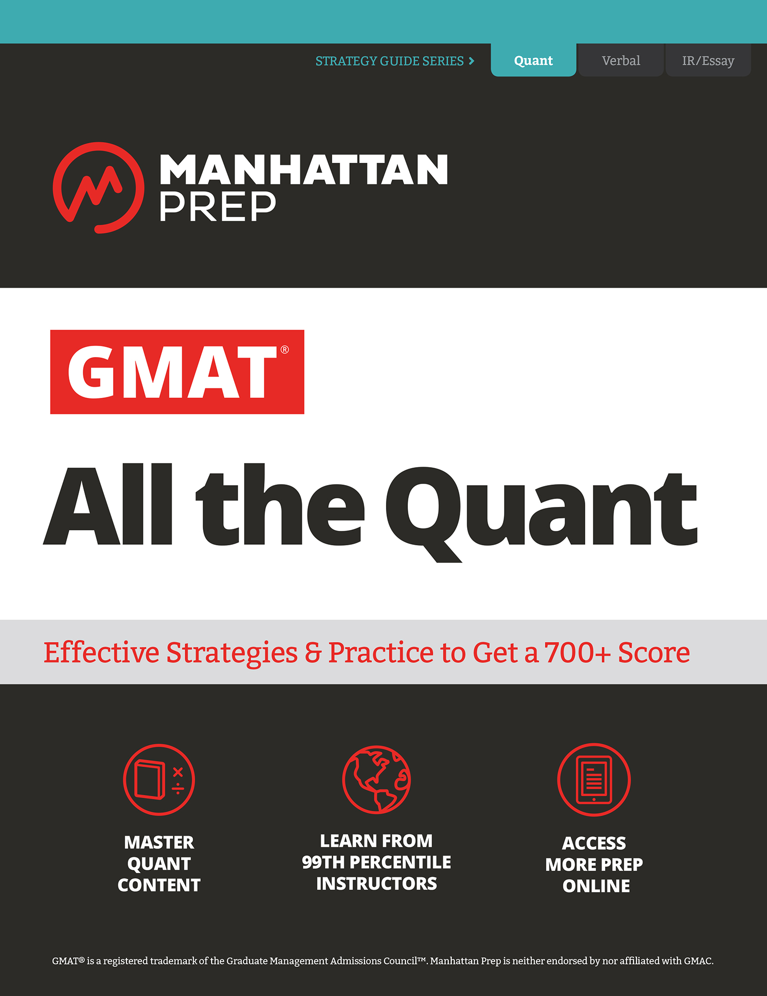 GMAT All the Quant ebook cover