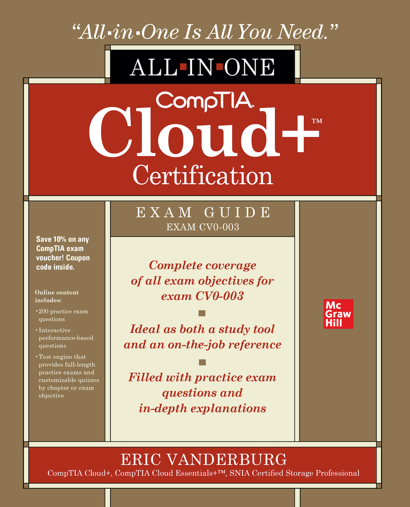 CompTIA Cloud+ Certification All-in-One Exam Guide (Exam CV0-003) ebook cover