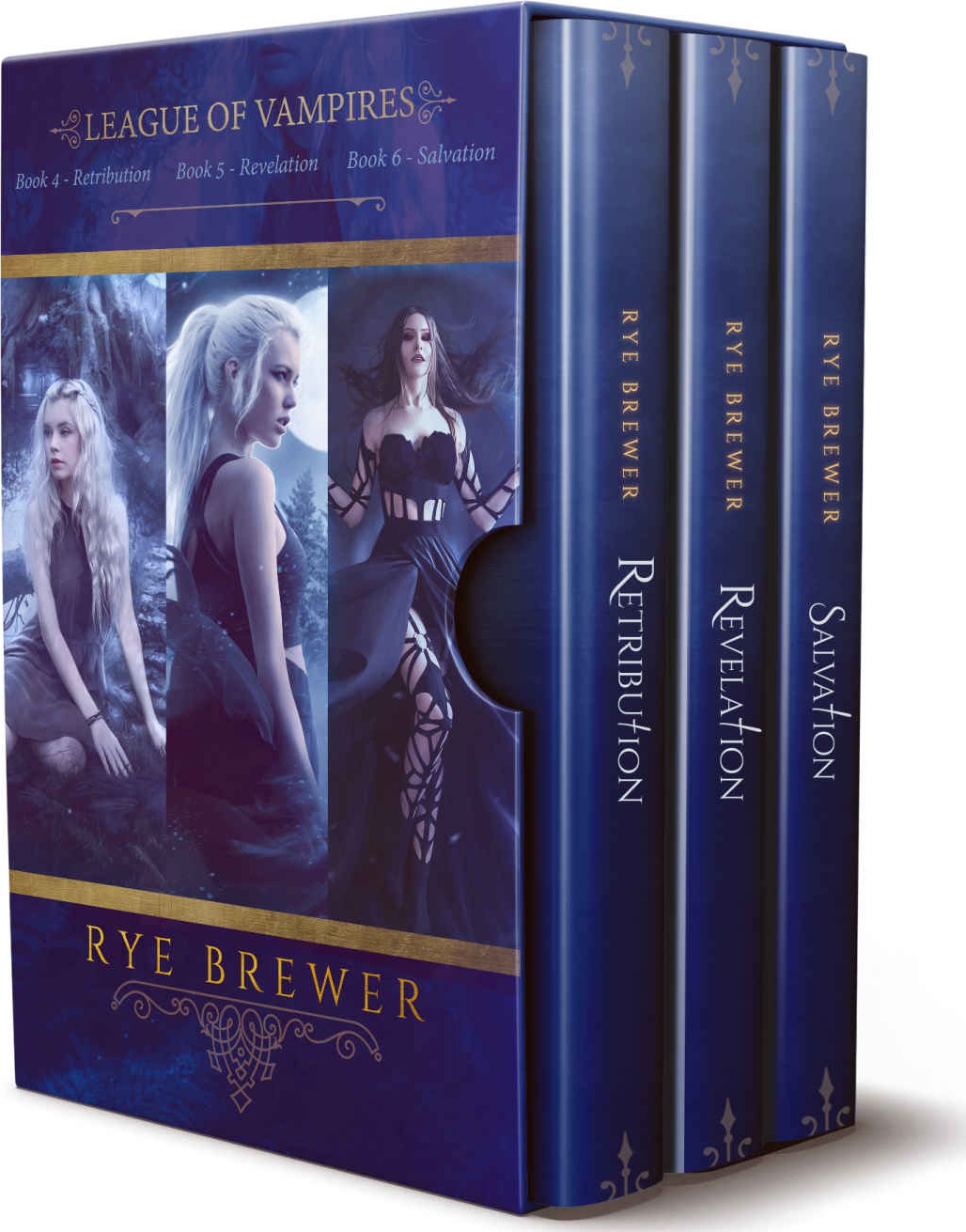 League of Vampires Box Set: Books 4-6 (League of Vampires Box Sets Book 2) ebook cover